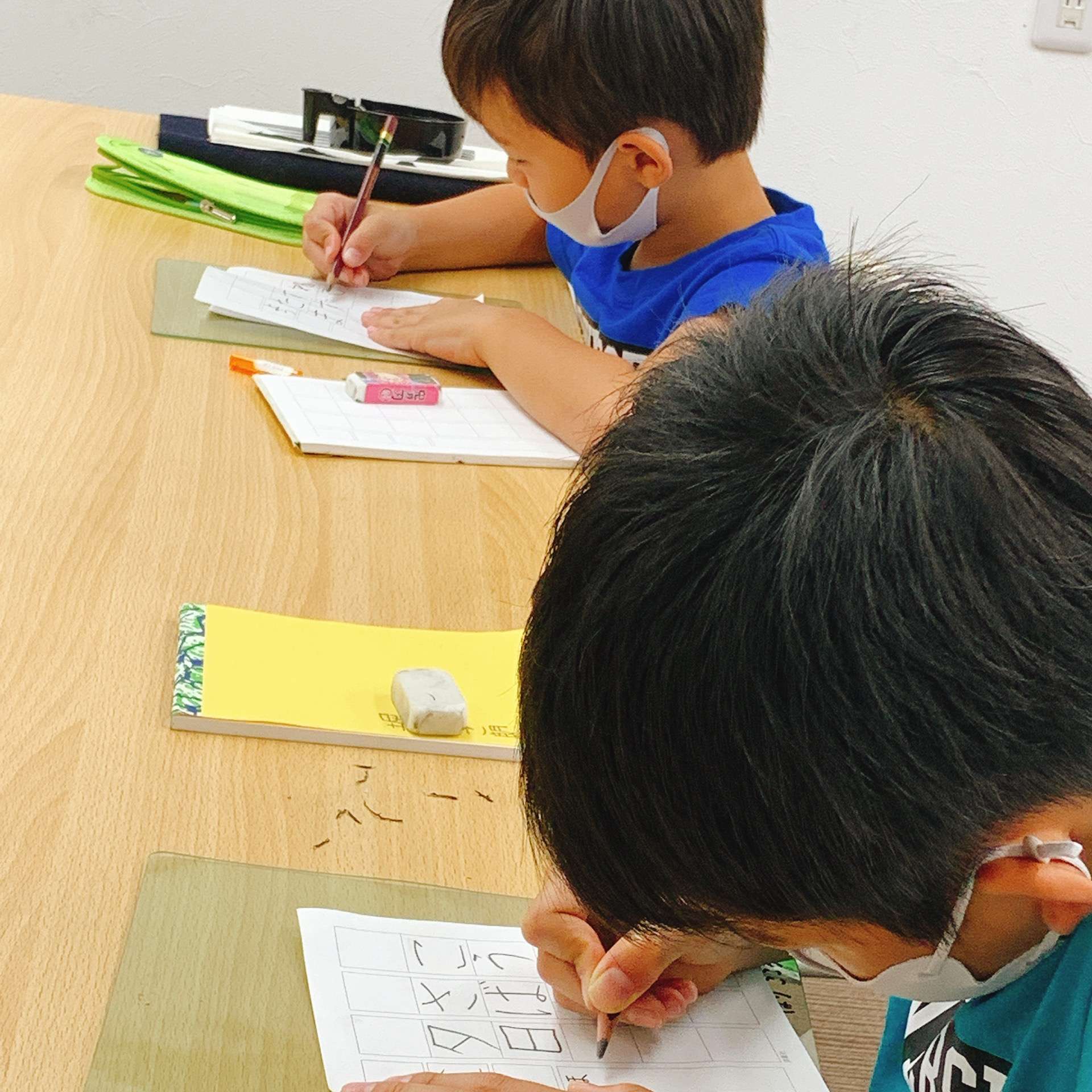 リアル教室でのお稽古の様子